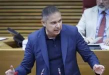 José Díaz, portavoz de Hacienda del PSPV-PSOE en Les Corts Valencianes