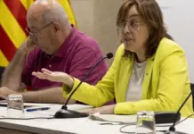 Sílvia Paneque, consellera y portavoz del Govern catalán, en una imagen de archivo.