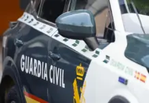 Coche de la Guardia Civil visto en una imagen de archivo