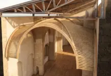 Recreación de la remodelación del convento de Las Clarisas en Elche
