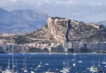 Alicante moviliza más de 40 barcos para la salida de The Ocean Race 2027 Embarcaciones en el mar para la organización y seguridad de The Ocean Race