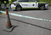 Muere un motorista de 61 años en un choque múltiple en la N-332 en Santa Pola Vehículo de la Guardia Civil en imagen de archivo, relacionado con un accidente en Colunga