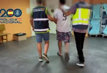 Detenido en Elche, en una imagen facilitada por la Policía Nacional