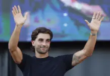 València propone nombrar hijos adoptivos a Ferran Torres y Alejandro Grimaldo Ferran Torres durante un homenaje en Foios, con motivo de un acto en su pueblo