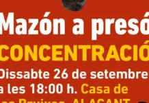 Las víctimas de la dana llevarán a Alicante su protesta contra la impunidad de Mazón Cartel anunciando una concentración en Alicante de asociaciones de víctimas de la dana.