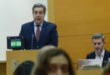 José María Llanos, síndic de Vox en Les Corts, en una imagen de archivo.