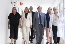 Edificio sanitario en obras o proyecto de hospital general en Castellón