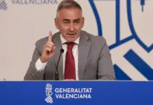 Miguel Barrachina, portavoz del Consell, en una imagen de archivo