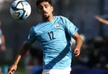 Roy Revivo en una imagen del Mundial sub 20 de 2023 en Argentina