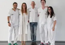 Equipo de la Unidad de Dolor Agudo del Hospital Universitario de Dénia