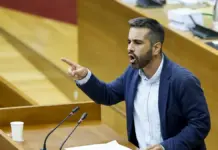 José Muñoz, síndic socialista en Les Corts, en una imagen de archivo
