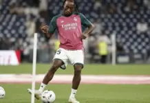 Yan Diomande, extremo del Real Madrid, en una fotografía informativa