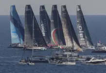 Salida de la clase VO65 de The Ocean Race en una edición anterior