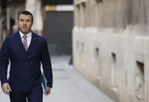 Mompó reclama que el 9 d’Octubre y las señas valencianas estén por encima de cualquier protesta Vicent Mompó, presidente de la Diputación de València, en una imagen de archivo