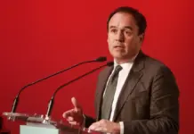 Juanfran Pérez Llorca durante la clausura del IX Congreso Internacional de Inteligencia Artificial