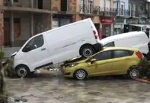 Vista de destrozos y daños tras inundaciones por la DANA en Els Poblets, Alicante