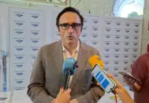 El profesor Antonio Galiana en la presentación del Gemelo Digital de Casa Mediterráneo