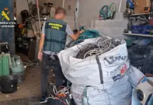 Cuatro detenidos por dos robos en naves de Altea