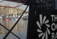Barcos participantes en la Ocean Race amarrados en el puerto de Alicante