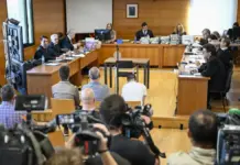 Vista general del juicio en la Sección Penal del Tribunal de Instancia de Castellón.
